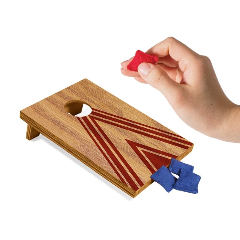TCH-Table-Top-Corn-Hole-Size-web Table Top Corn Hole - hand toss with mini bean bags